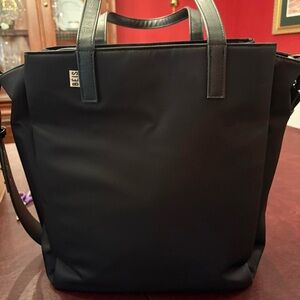 BEIS Classic Black Commuter tote